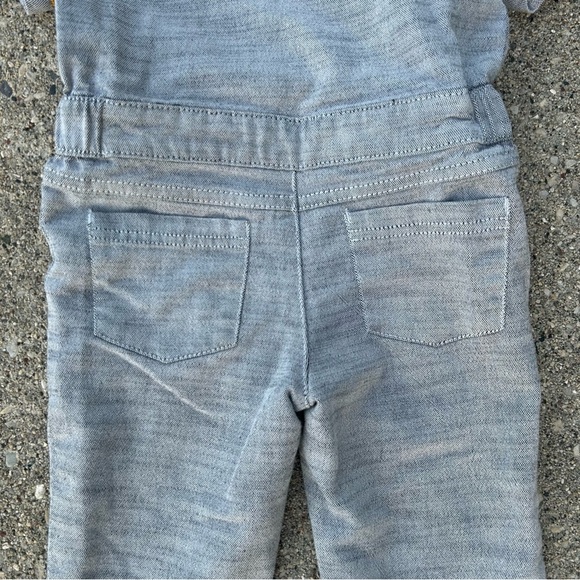 Genuine Kids OshKosh Denim Jumpsuit Coverall “I’m With the Band” 4T Toddler - Picture 12 of 12
